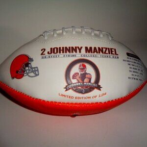 Cleveland Browns Johnny Manziel #2 Rookie Football 2014 New